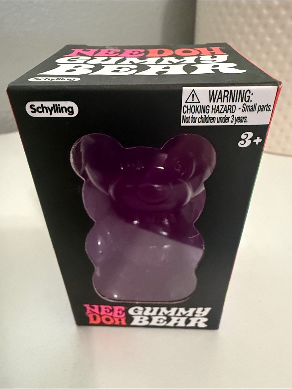 NeeDoh Gummy Bear Squishy Toy - Purple